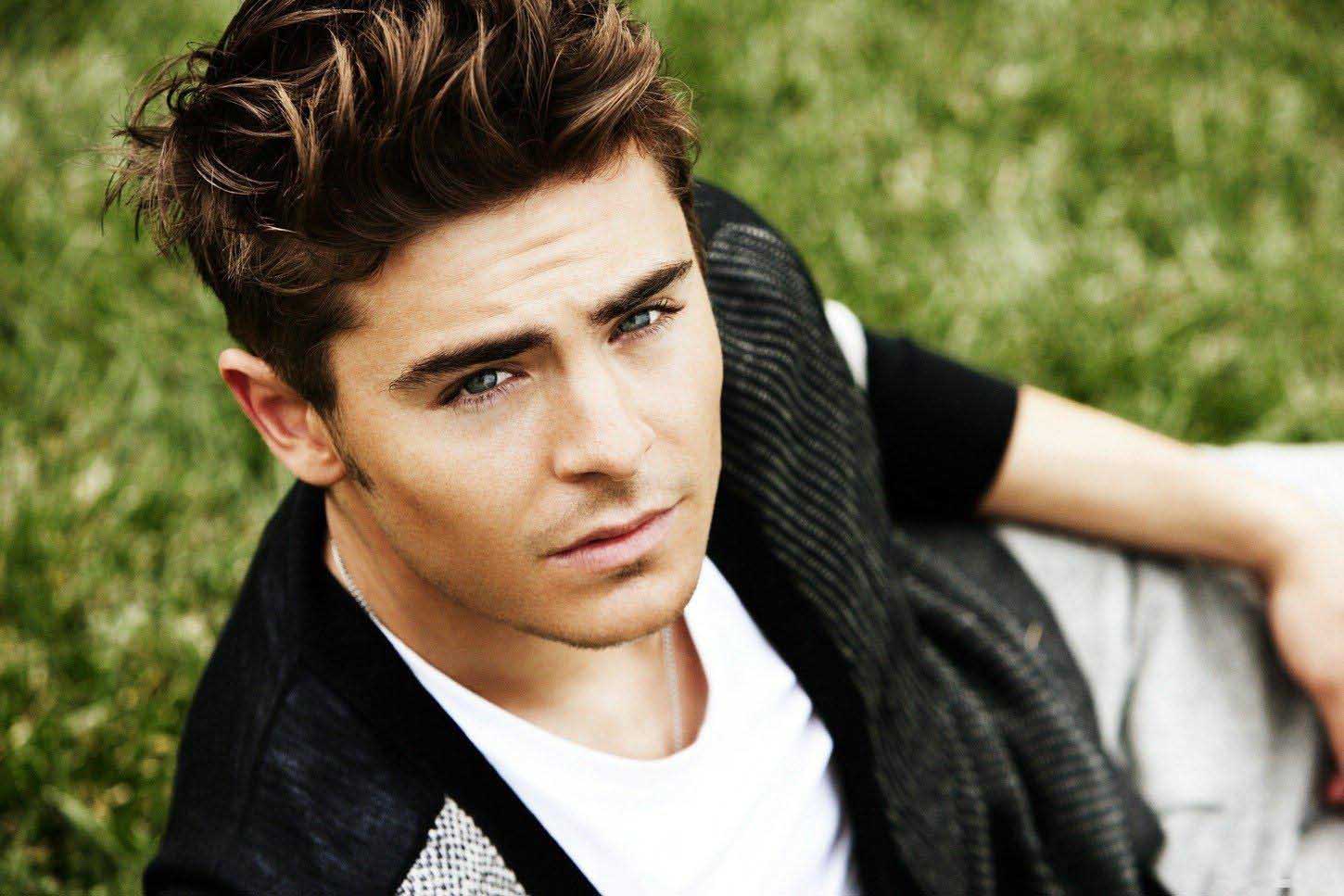 Zac Efron Free Wallpapers Black Hair With Brown Tips Men