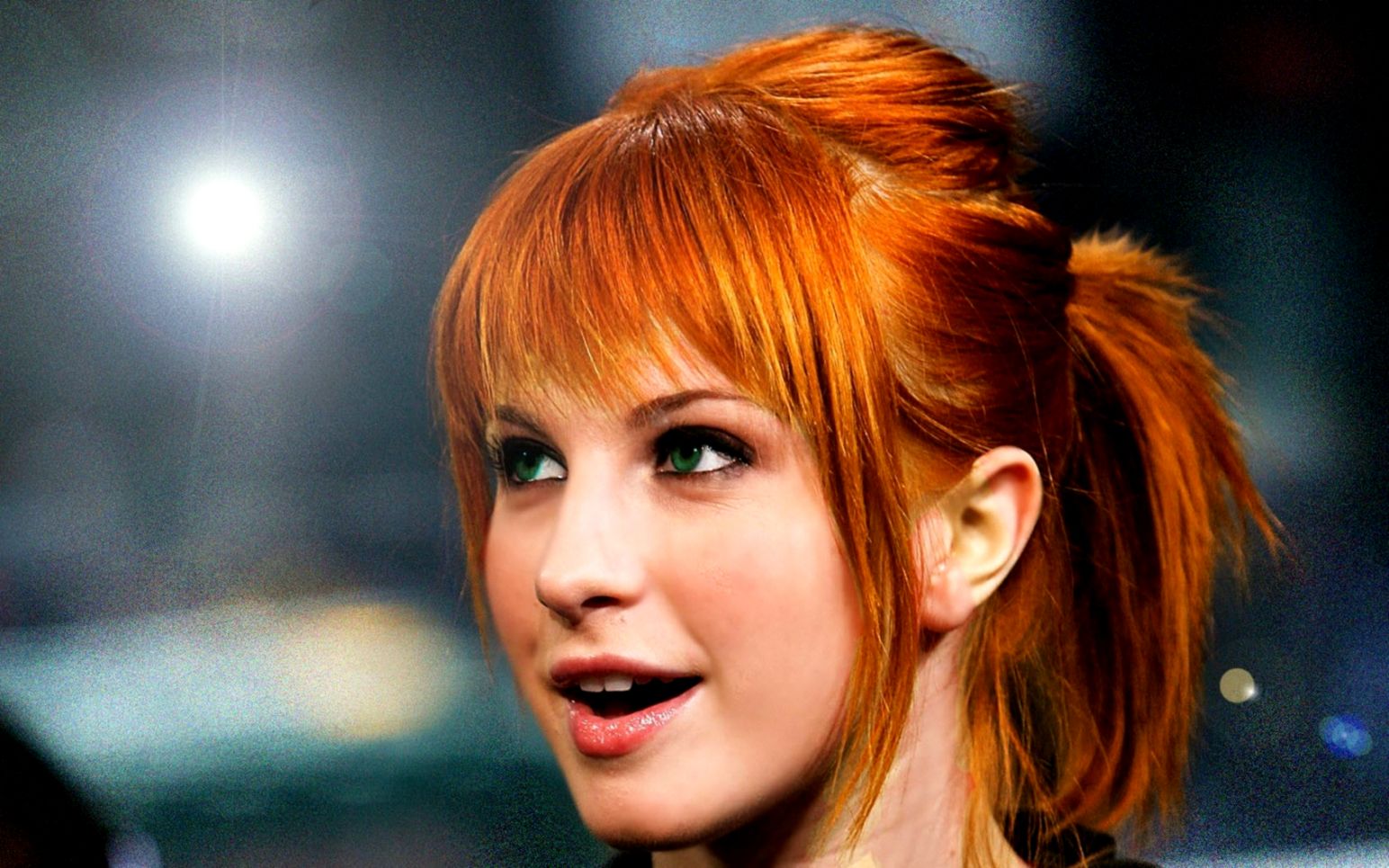 Hayley Williams Paramore Redhead Women Green Eyes People - Hayley Williams , HD Wallpaper & Backgrounds