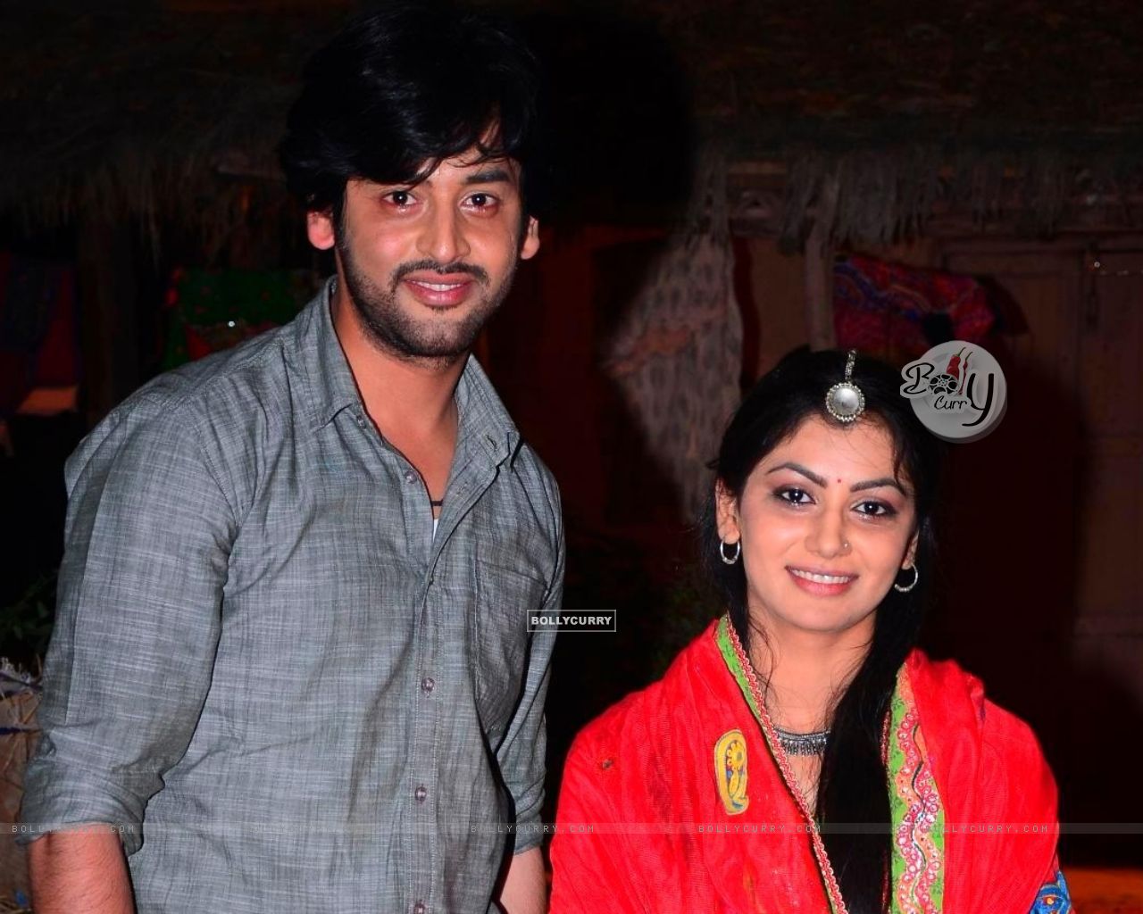 Shashank Vyas And Sriti Jha As Jagya And Ganga In Balika - Balika Vadhu Jagdish And Ganga , HD Wallpaper & Backgrounds