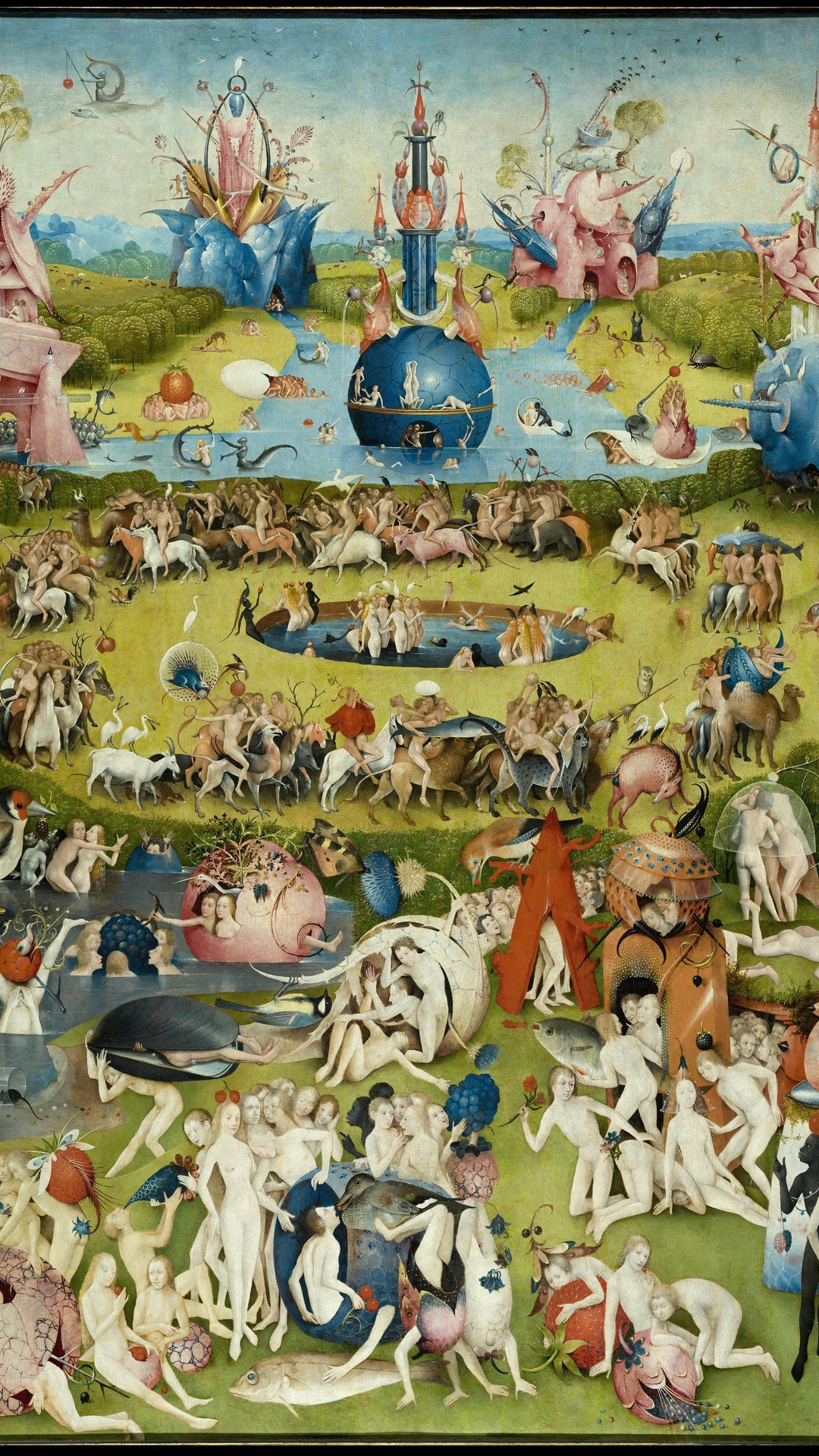 About This Wallpaper - Garden Of Earthly Delights , HD Wallpaper & Backgrounds