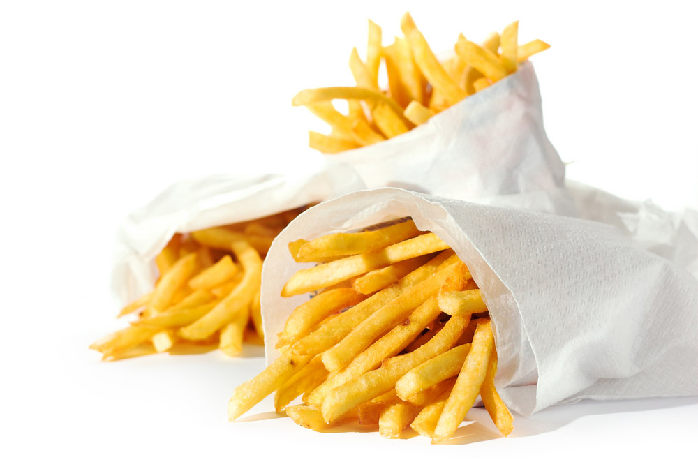 French Fries ❤ - Junk Food Fries , HD Wallpaper & Backgrounds
