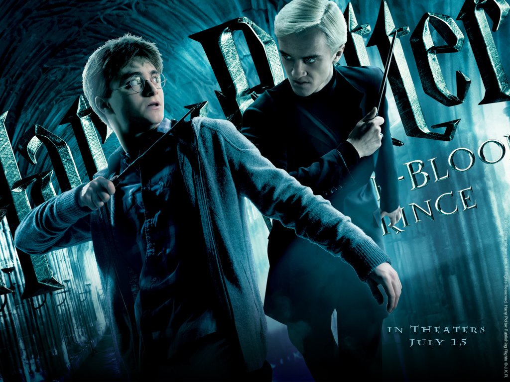 Harry Potter And Draco Malfoy Half Blood Prince , HD Wallpaper & Backgrounds