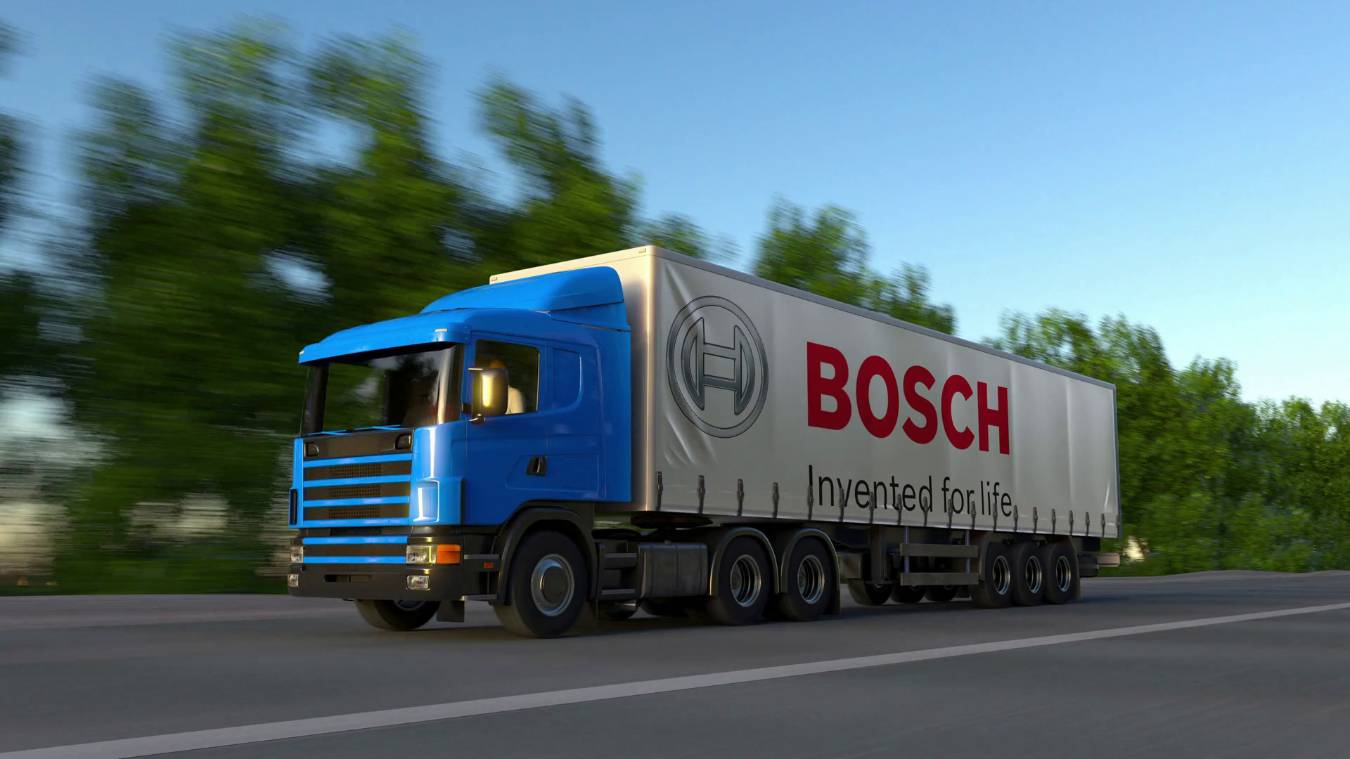 Bosch Wallpaper - Amazon Truck , HD Wallpaper & Backgrounds