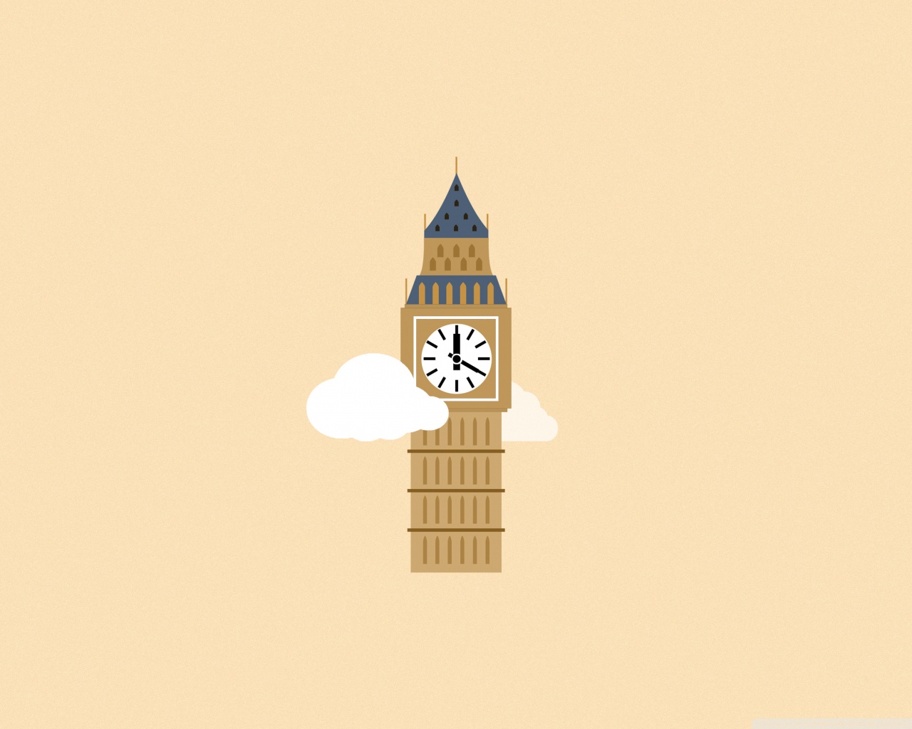 Standard 5 - - Big Ben Cute , HD Wallpaper & Backgrounds