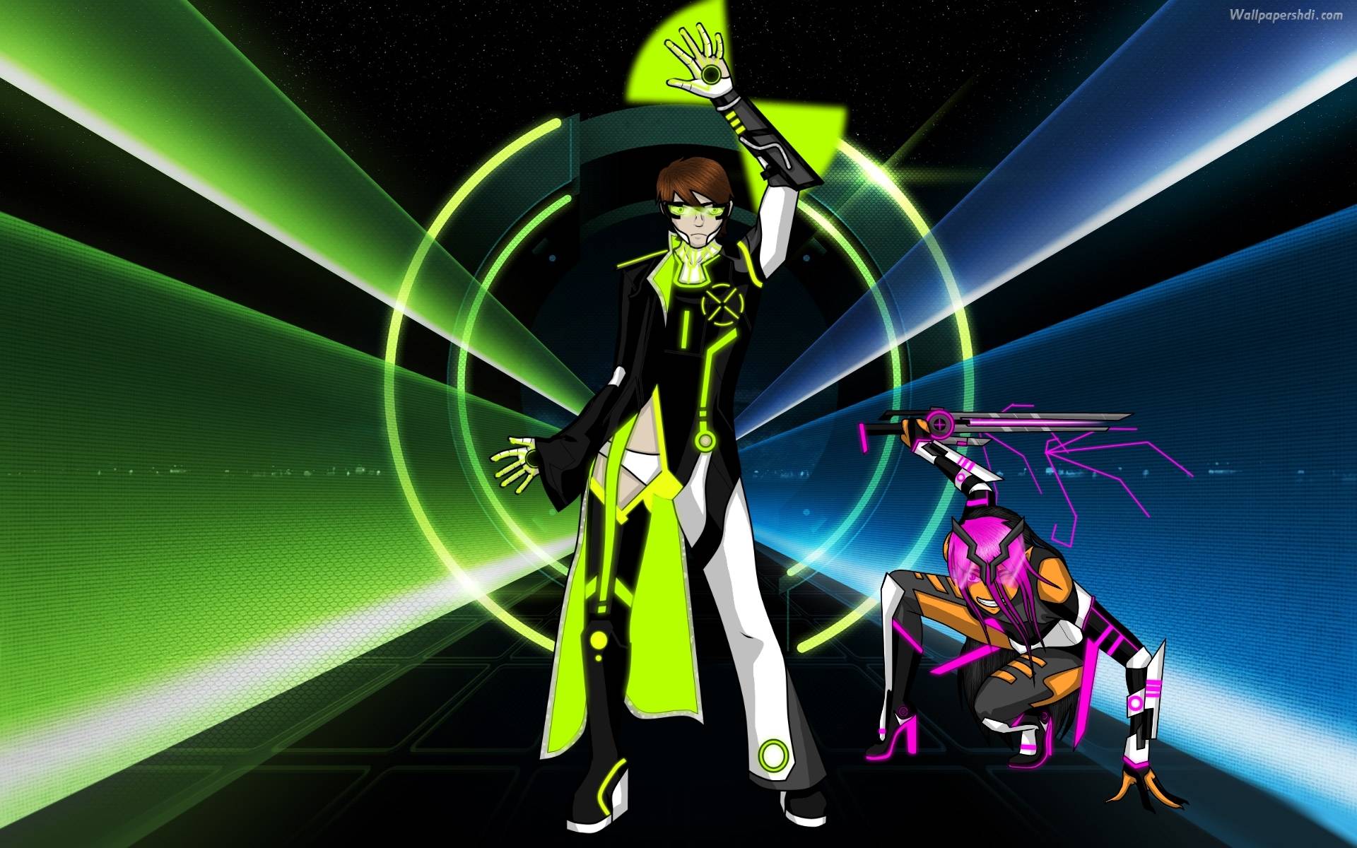 Omnitrix Wallpapers Wallpaper Cave - Ben 10 Ben Anodite , HD Wallpaper & Backgrounds