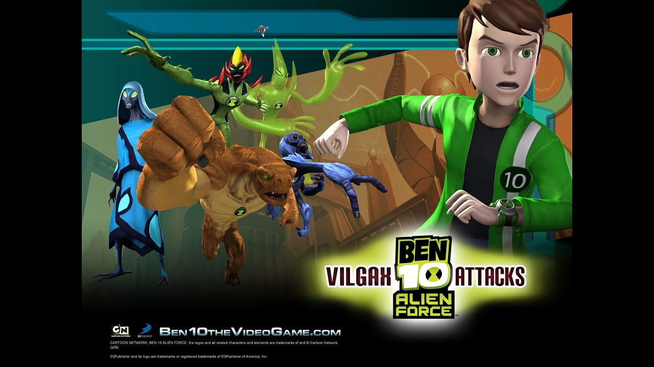 Ben 10 Wallpapers Ultimate Alien Force - Download Ben 10 Vilgax Attack , HD Wallpaper & Backgrounds