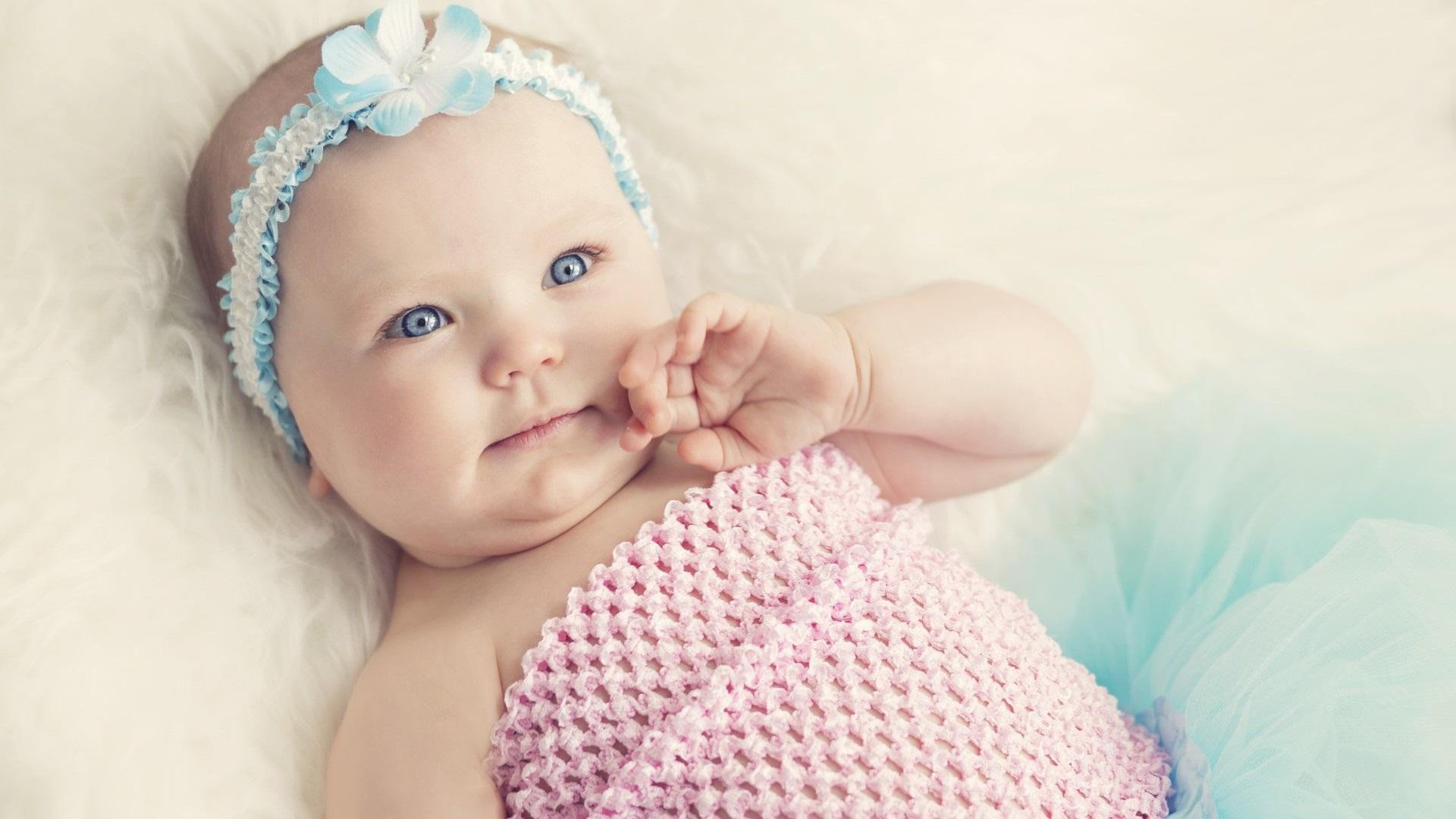 Cute Baby Wallpapers Images - Cute Babies With Blue Eyes Girls , HD Wallpaper & Backgrounds