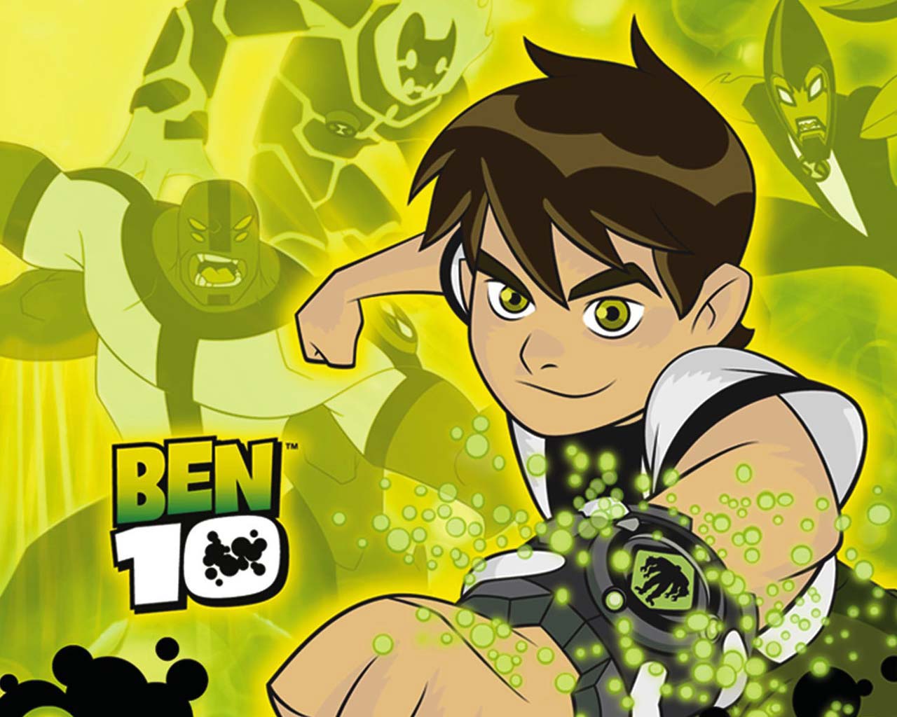 1280 X - Ben 10 , HD Wallpaper & Backgrounds