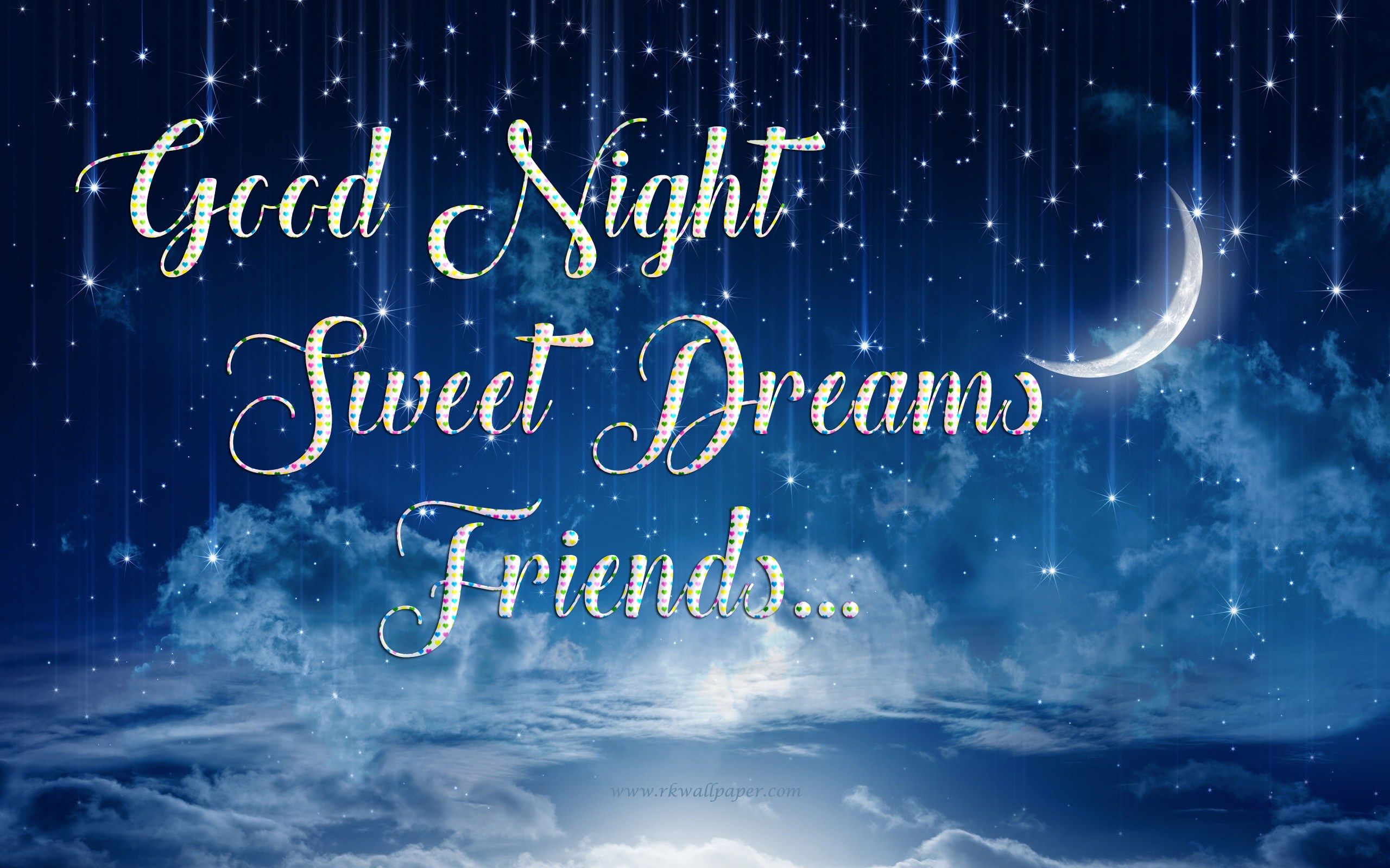 Good Night Images, Photos, Pics & Hd Wallpapers Download - Good Night Friends Sweet Dreams , HD Wallpaper & Backgrounds