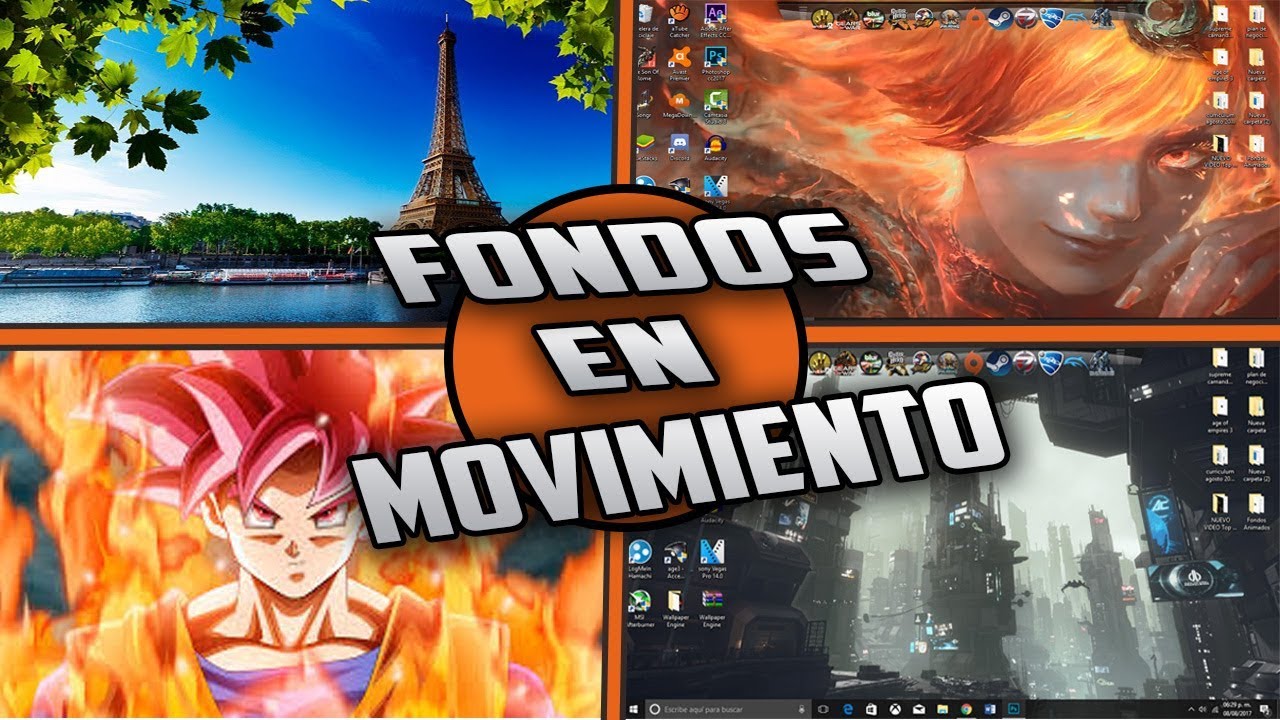 Como Poner Fondos En Movimiento Windows 108 Fondos Windows 10