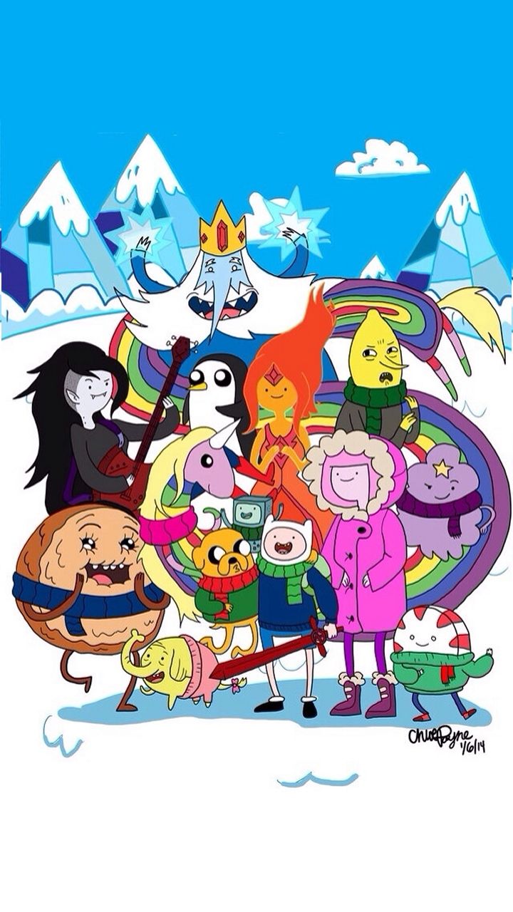 Adventure Time Mobile Wallpapers - Adventure Time Background Phone , HD Wallpaper & Backgrounds