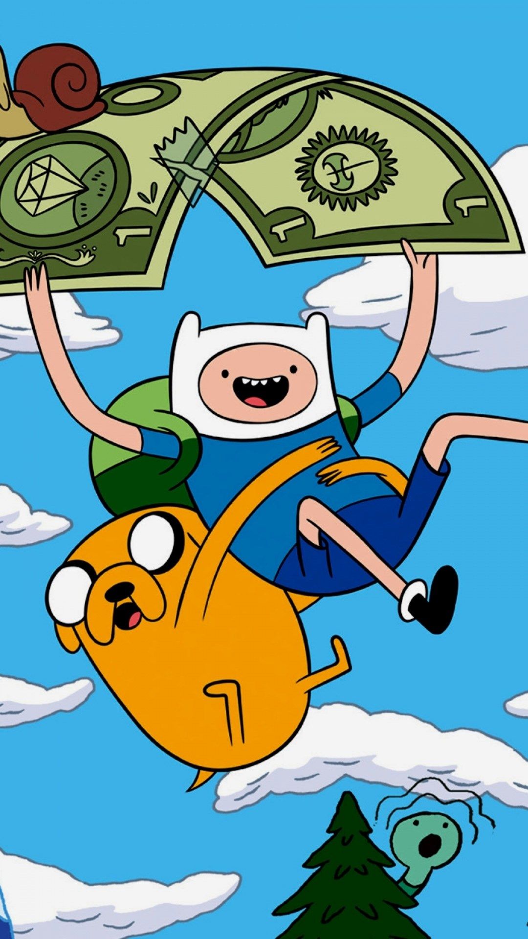 Adventure Time Wallpaper Iphone - Adventure Time Wallpaper Hd Android , HD Wallpaper & Backgrounds