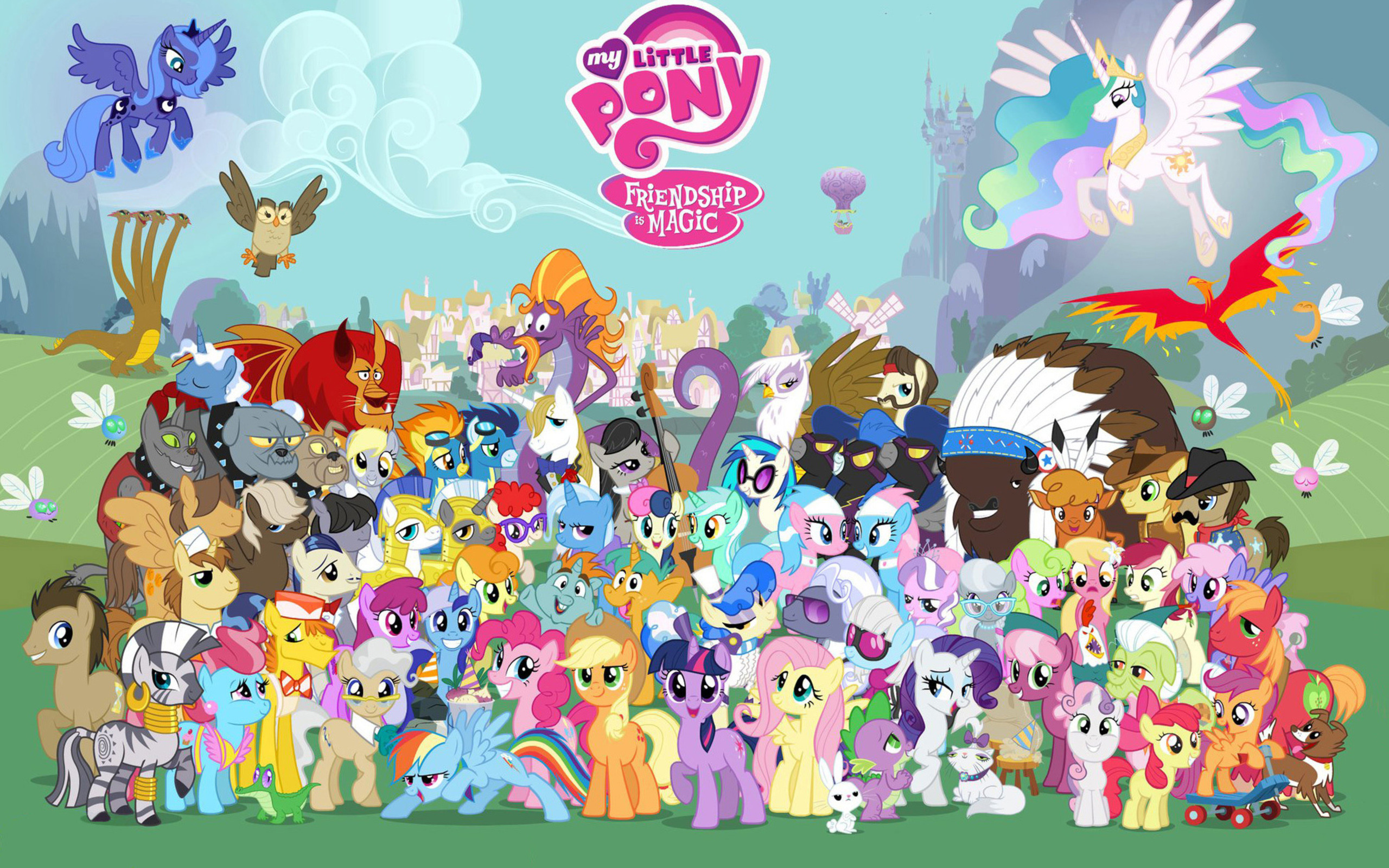 Hd Wallpaper - My Little Pony , HD Wallpaper & Backgrounds