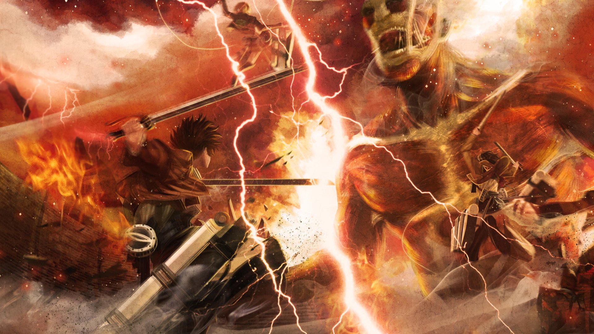 Attack On Titan Hd Wallpaper , HD Wallpaper & Backgrounds