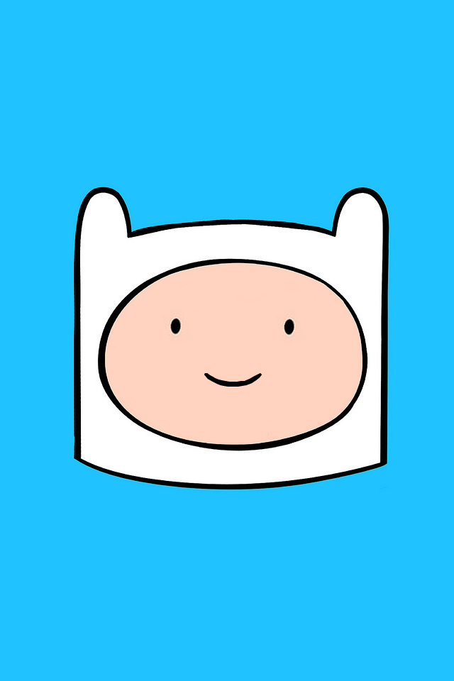 Adventure Time Iphone Wallpaper - Finn Adventure Time Background , HD Wallpaper & Backgrounds