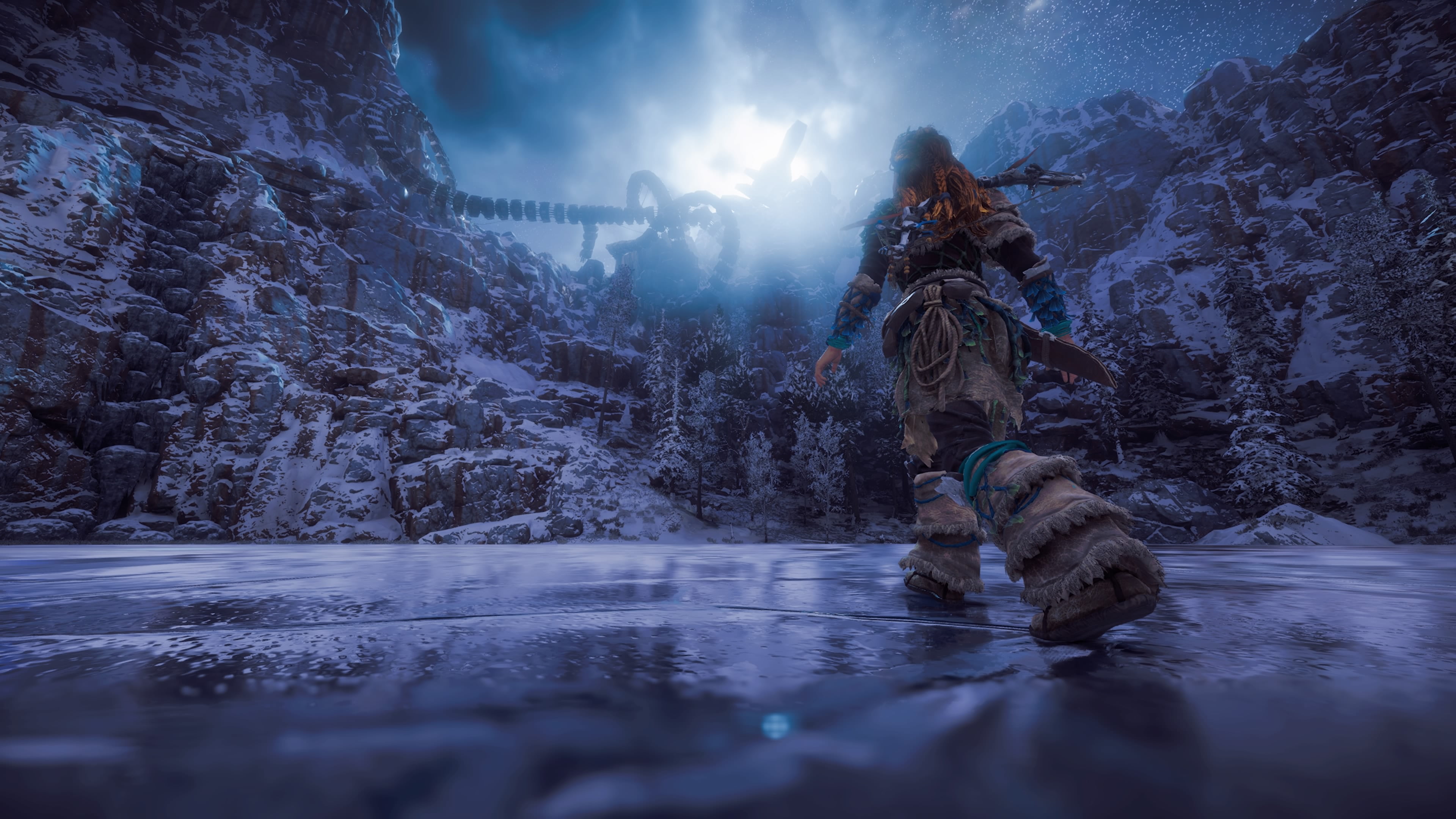 White And Black Robot, Aloy , Playstation 4 - Horizon Zero Dawn Art , HD Wallpaper & Backgrounds