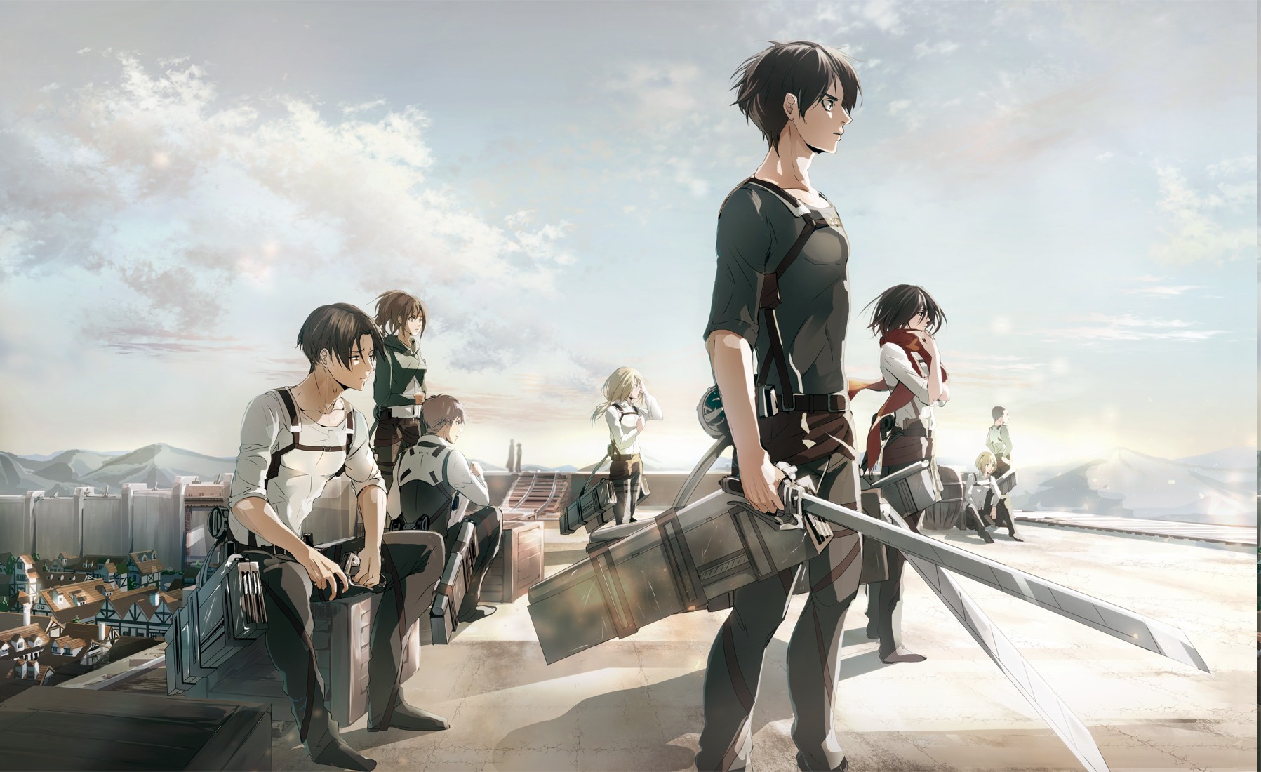 Shingeki No Kyojin Wallpaper Levi 21224 Hd Wallpaper