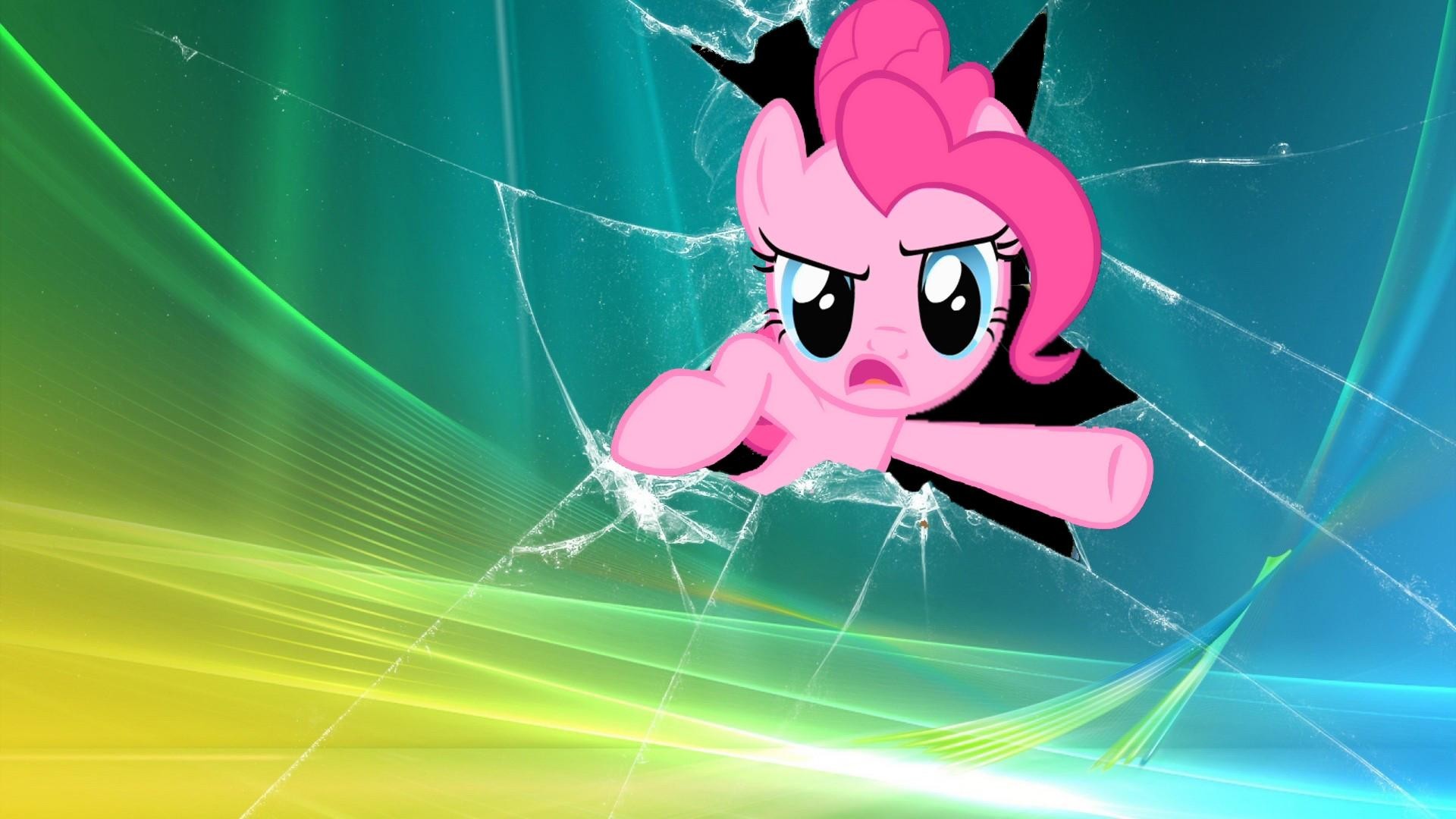 My Little Pony Wallpaper - Cat Breaking Through Screen , HD Wallpaper & Backgrounds