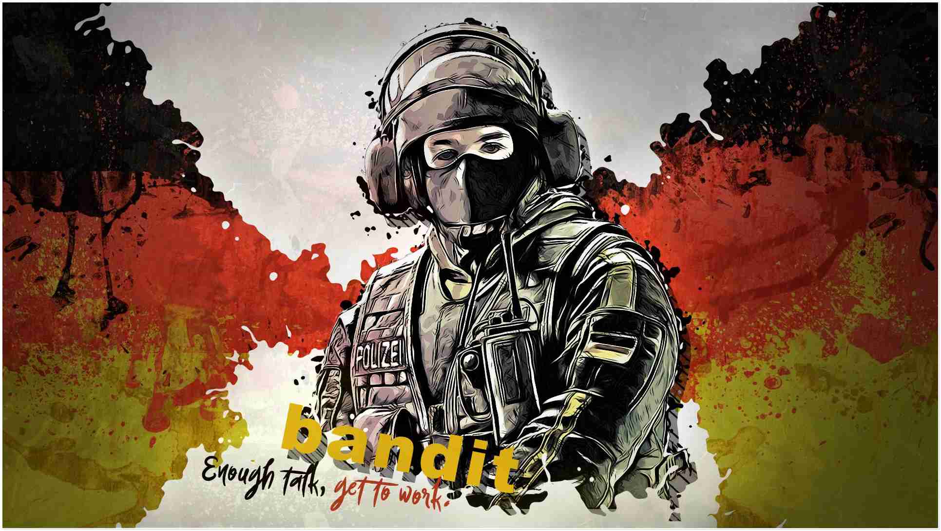 Top 17 Rainbow Six Siege Wallpapers Beautiful Collection - Rainbow Six Siege Bandit Background , HD Wallpaper & Backgrounds