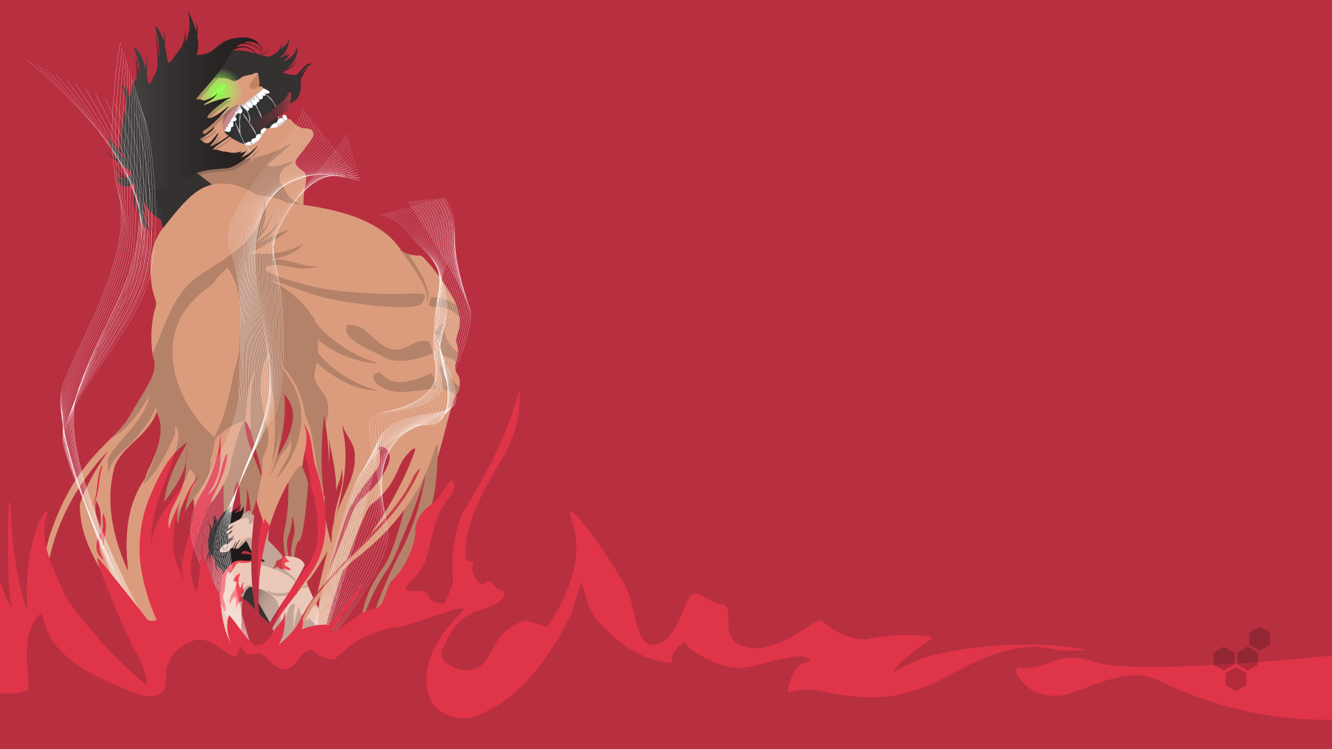 Attack On Titan Wallpaper Hd-2j7rk94 - Attack On Titan Minimalist , HD Wallpaper & Backgrounds