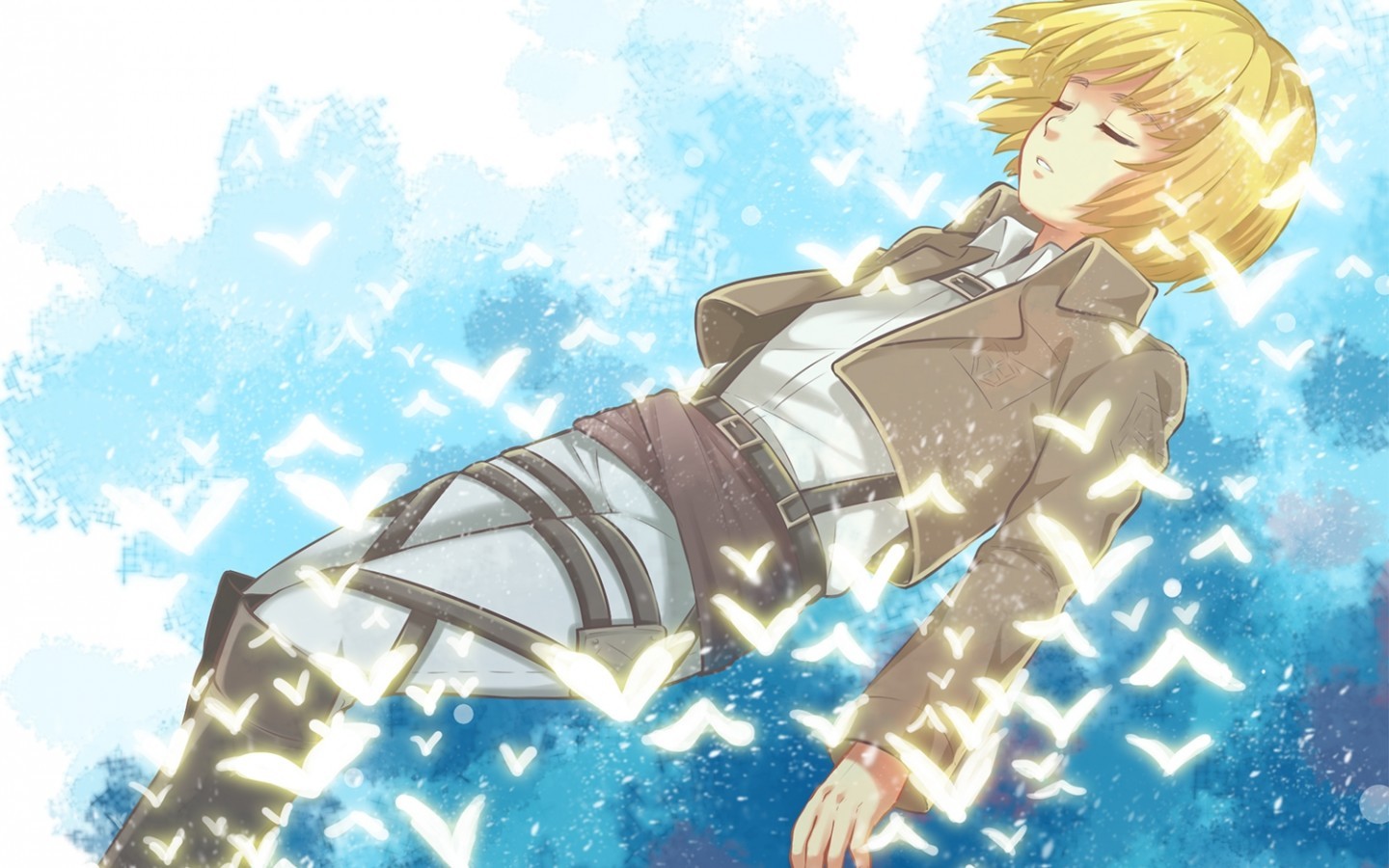 Shingeki No Kyojin, Armin, Attack On Titan - Attack On Titan Wallpaper Armin , HD Wallpaper & Backgrounds