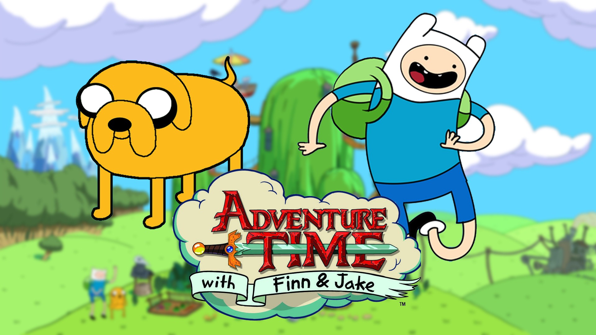 Adventure Time Wallpaper - Adventure Time Treehouse Outside , HD Wallpaper & Backgrounds