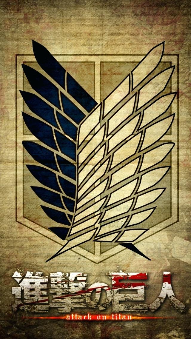 Wings Of Freedom Wallpaper Attack On Titan Wallpaper - Attack On Titan Iphone , HD Wallpaper & Backgrounds