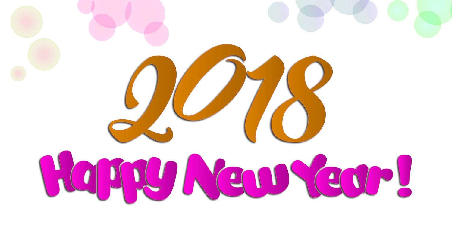 Happy New Year 2018 Wallpaper Happy New Year 2018 Wallpaper - Happy New Year 2018 , HD Wallpaper & Backgrounds