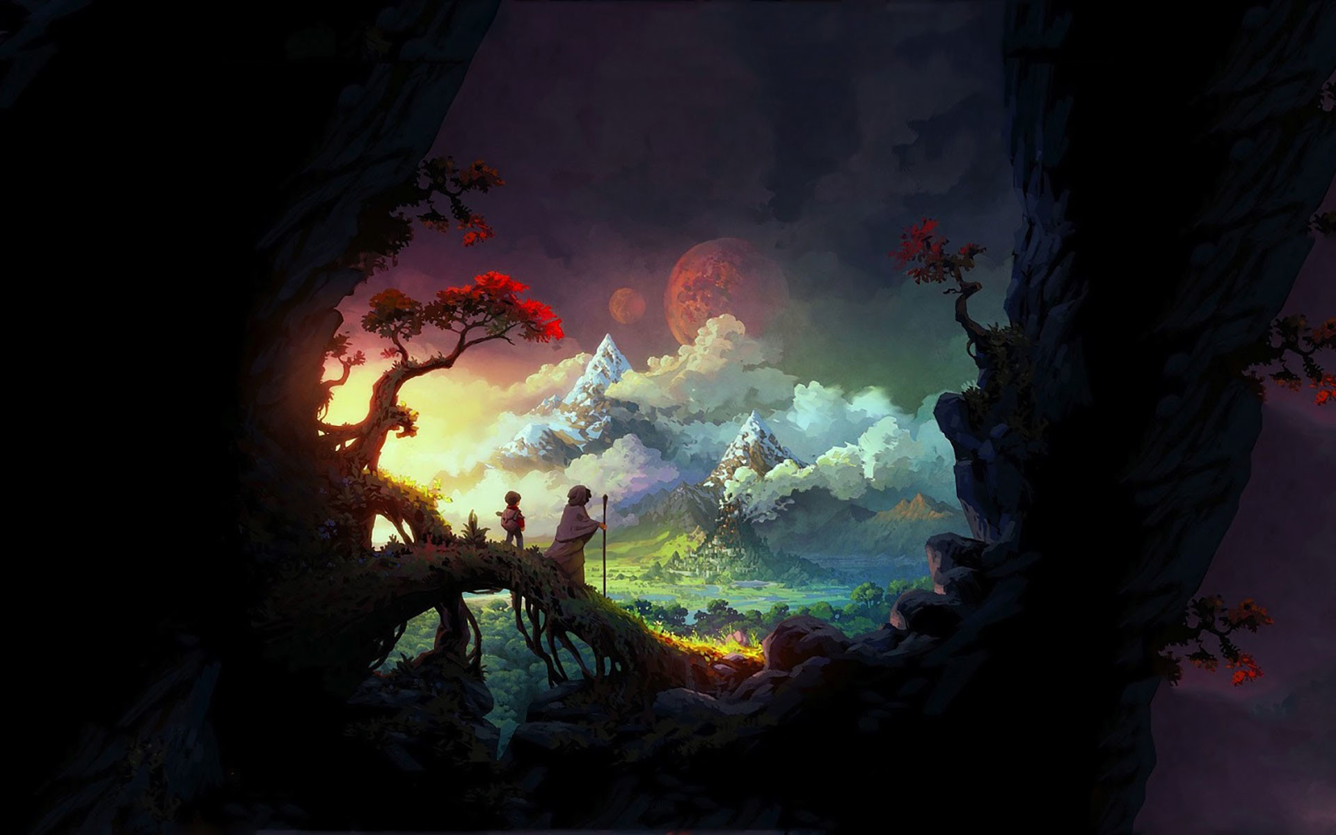 Full Hd 3d Wallpapers 1920x1080, - Rainmeter Fantasy Skins , HD Wallpaper & Backgrounds