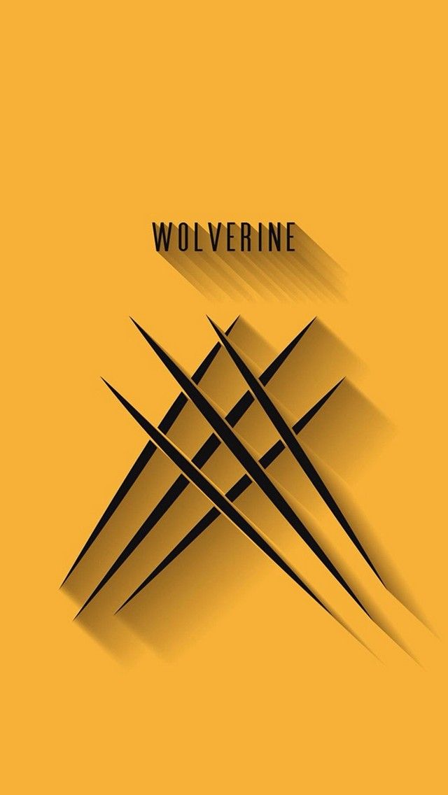Iphone Wallpaper @mobile9 - Wolverine Logo Marvel , HD Wallpaper & Backgrounds