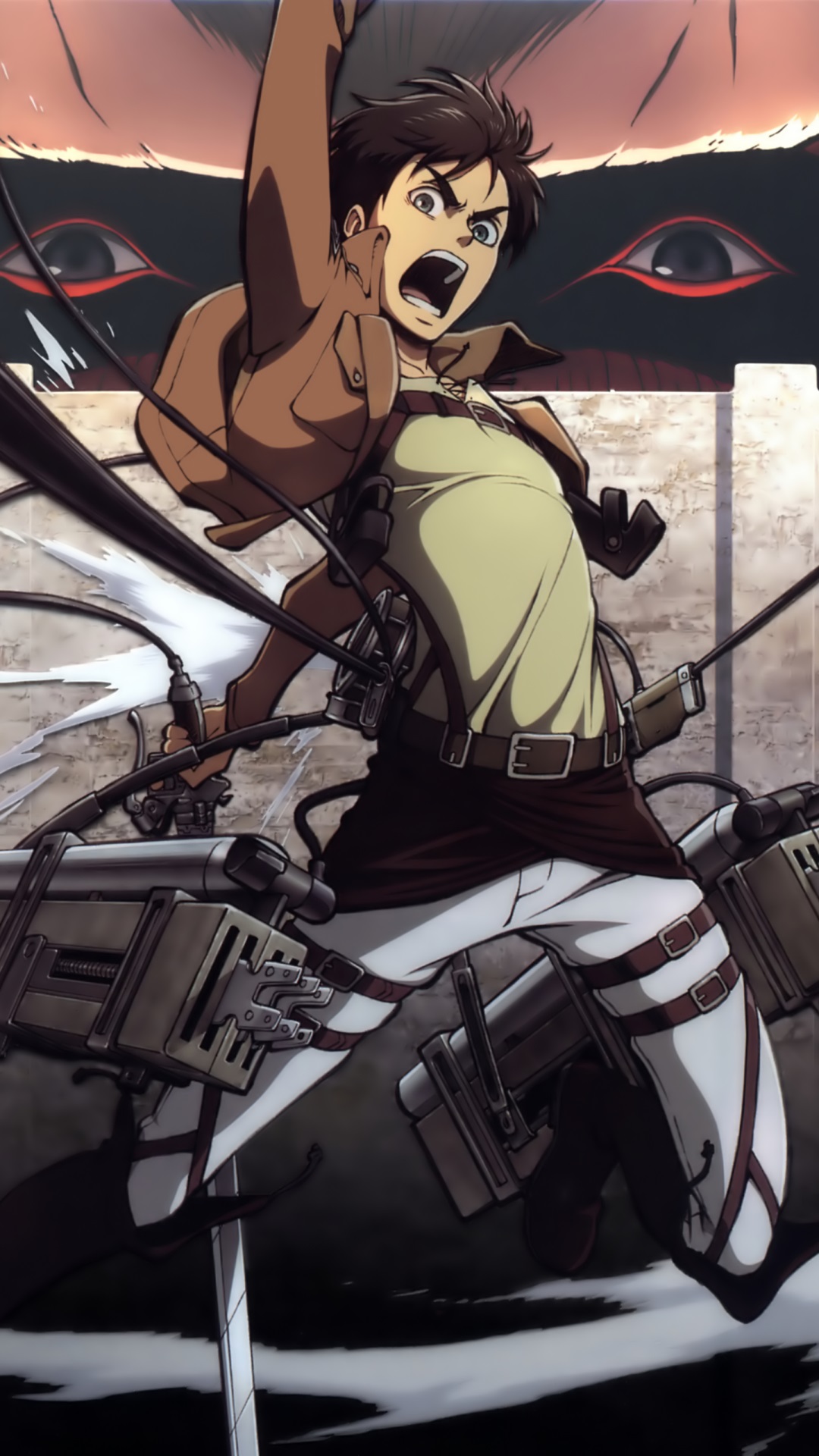 Attack On Titan Iphone Wallpaper - Attack On Titan Wallpaper Iphone Shingeki , HD Wallpaper & Backgrounds