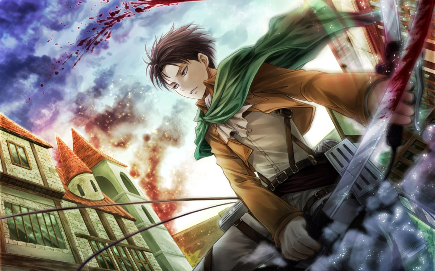 Levi Attack On Titan Wallpaper , HD Wallpaper & Backgrounds