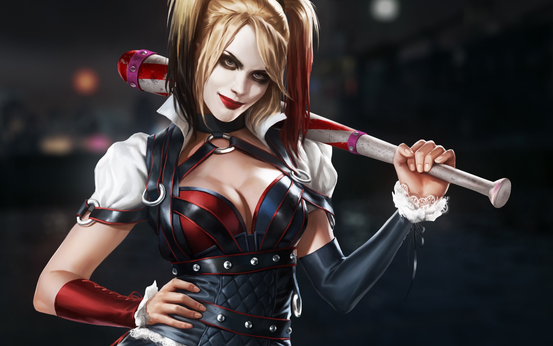 Harley Quinn - Harleen Quinzel Arkham City , HD Wallpaper & Backgrounds