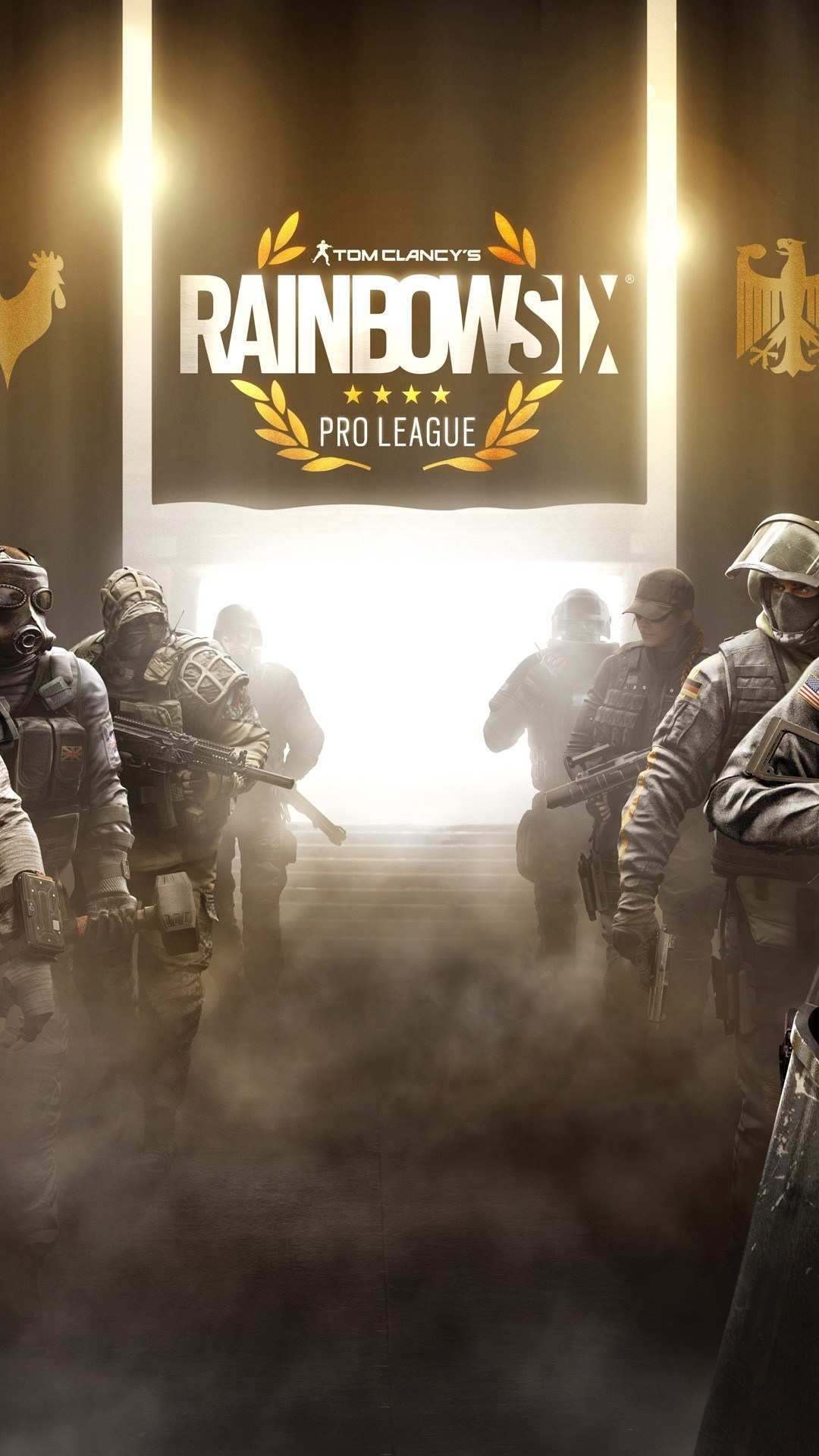 Tom Clancy S Rainbow Six Pro League 2016 Wallpapers - Tom Clancy's Rainbow Six Siege Phone , HD Wallpaper & Backgrounds