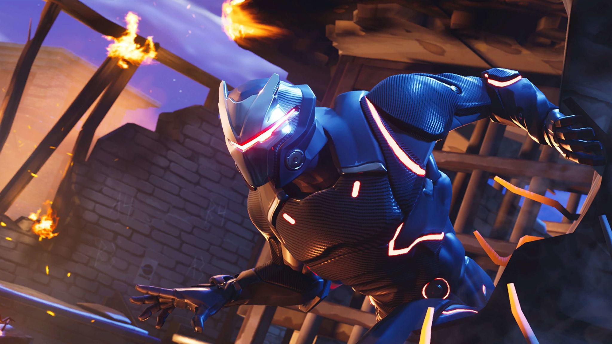 Fortnite Omega Skin Season 3 Video Game Wallpaper All