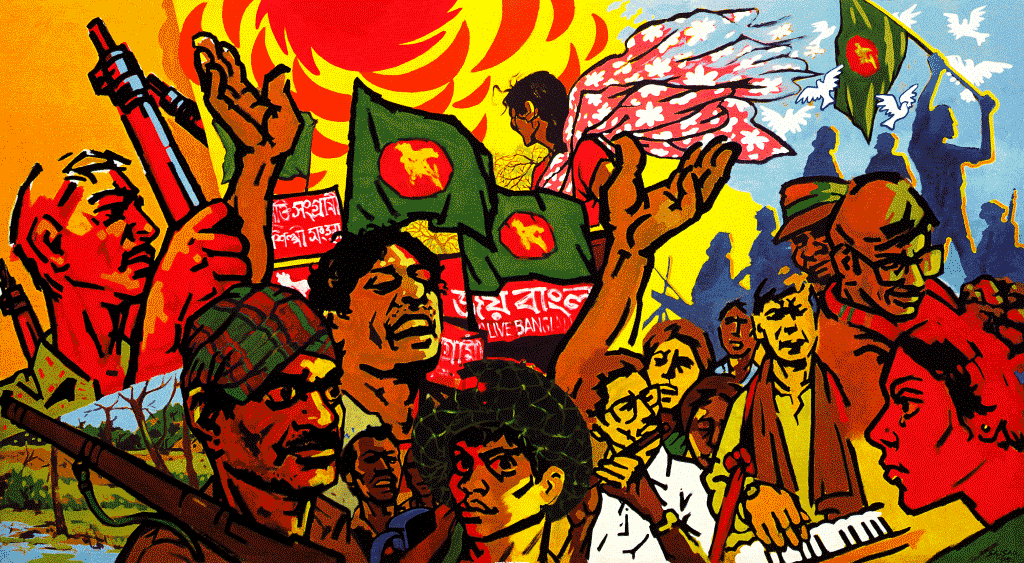 Bijoy Dibosh Drawing Wallpaper - December Victory Day Of Bangladesh , HD Wallpaper & Backgrounds