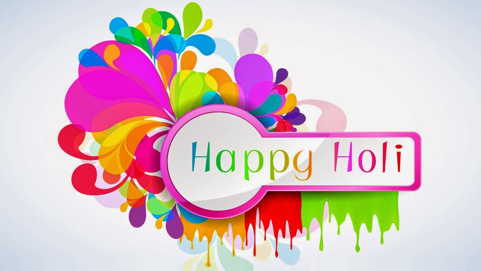 Happy Holi 2019 Hd Images & Wallpapers With Wishes, - Happy Holi Hd Images 2019 , HD Wallpaper & Backgrounds