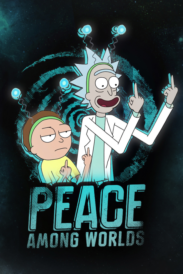 Wallpaper Rick And Morty Iphone Resolution - Rick And Morty Wallpaper Iphone , HD Wallpaper & Backgrounds