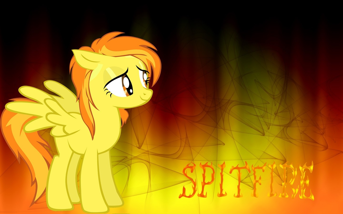 My Little Pony Spitfire Mlp Character Wallpaper Art - Spitfire Mlp , HD Wallpaper & Backgrounds