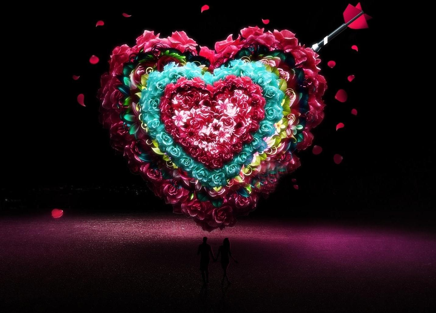 New Love Wallpaper Group With 41 Items - Happy Valentines Day Hd , HD Wallpaper & Backgrounds