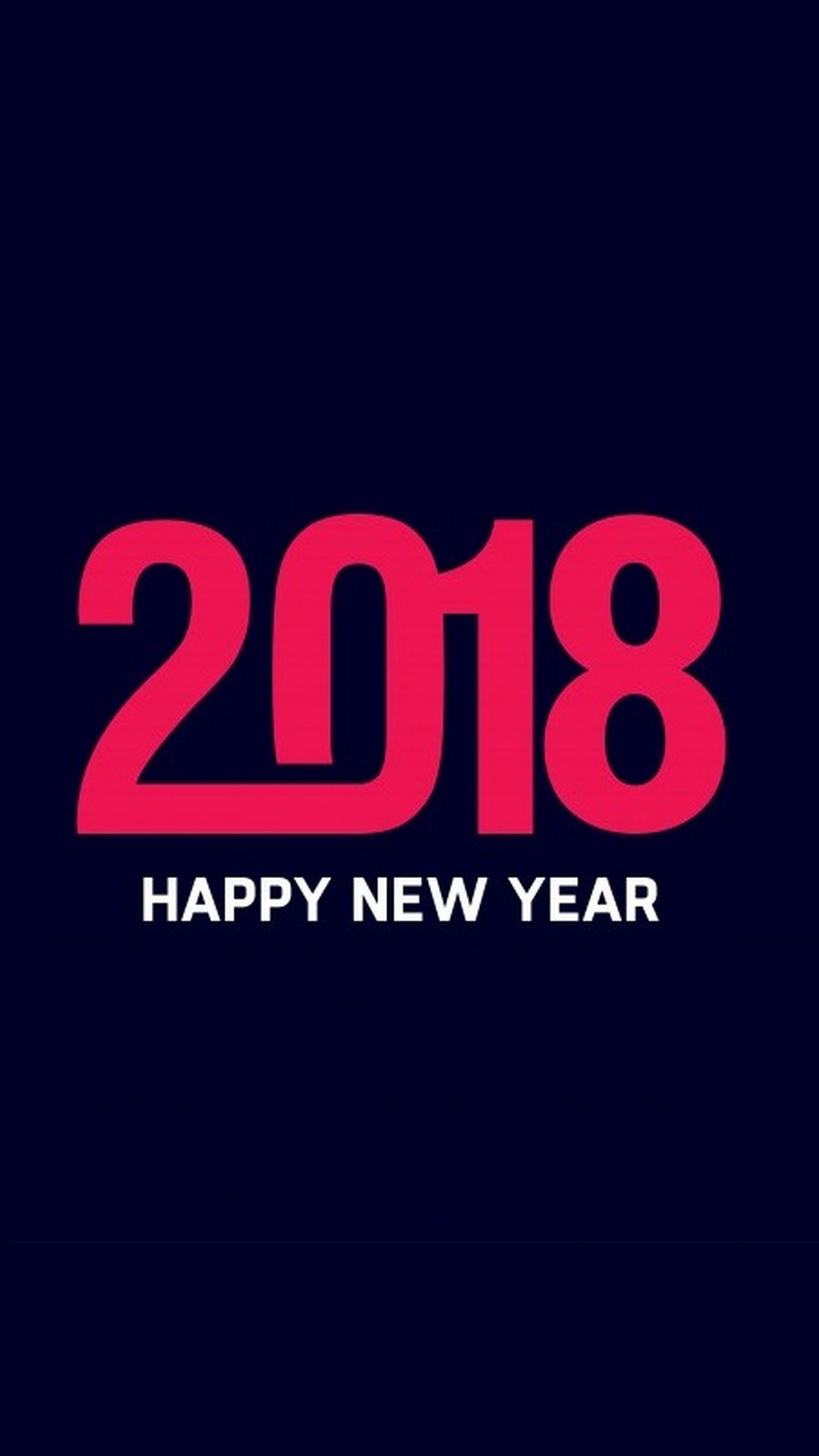 Iphone Wallpaper Happy New Year 2018 Text Resolution - Foundation , HD Wallpaper & Backgrounds