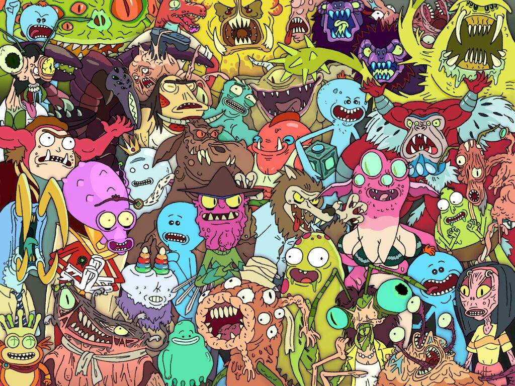 Meeseeks Look At Me - Awesome Rick And Morty , HD Wallpaper & Backgrounds