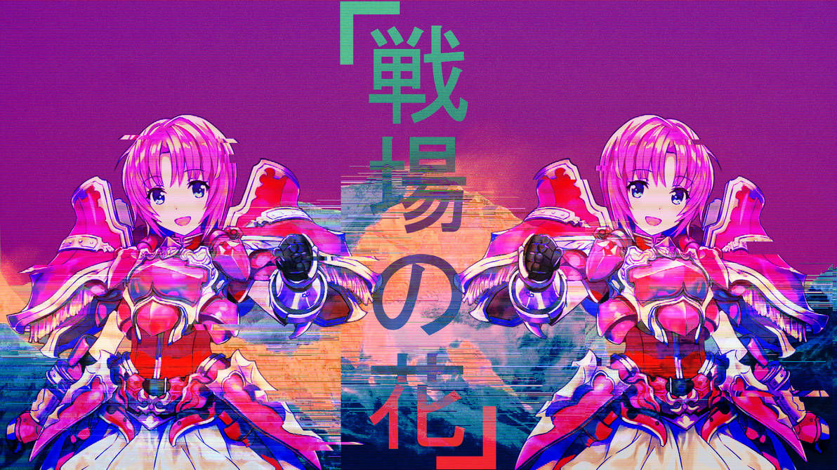 My Anime Vaporwave Wallpaper Anime Vapor Wave Wallpaper Pc