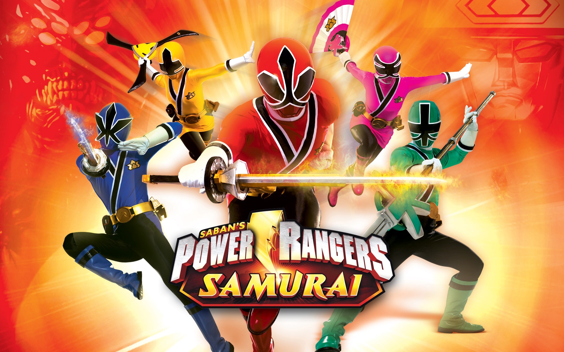 Power Rangers Wallpaper - Power Rangers Samurai , HD Wallpaper & Backgrounds