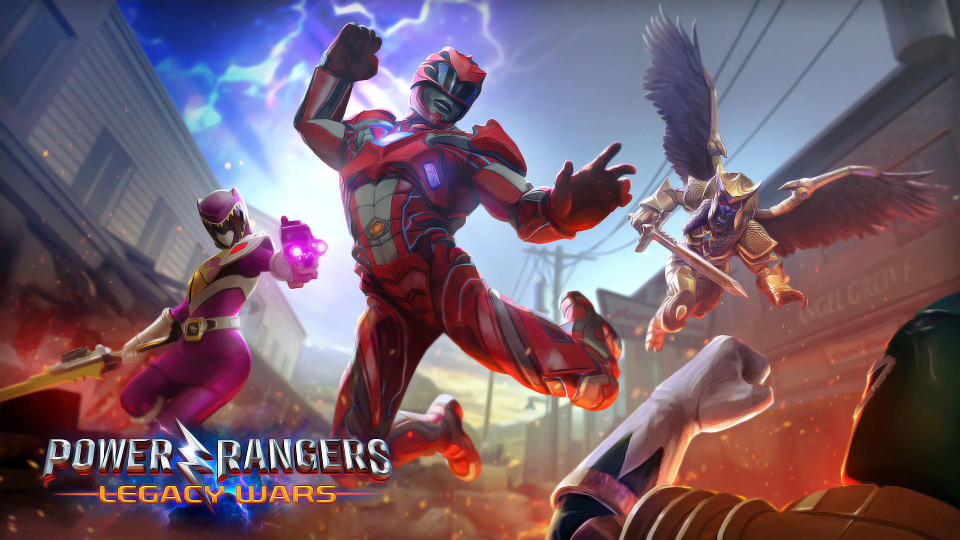 Power Rangers Legacy Wars 4k - Power Rangers Legacy Wars , HD Wallpaper & Backgrounds