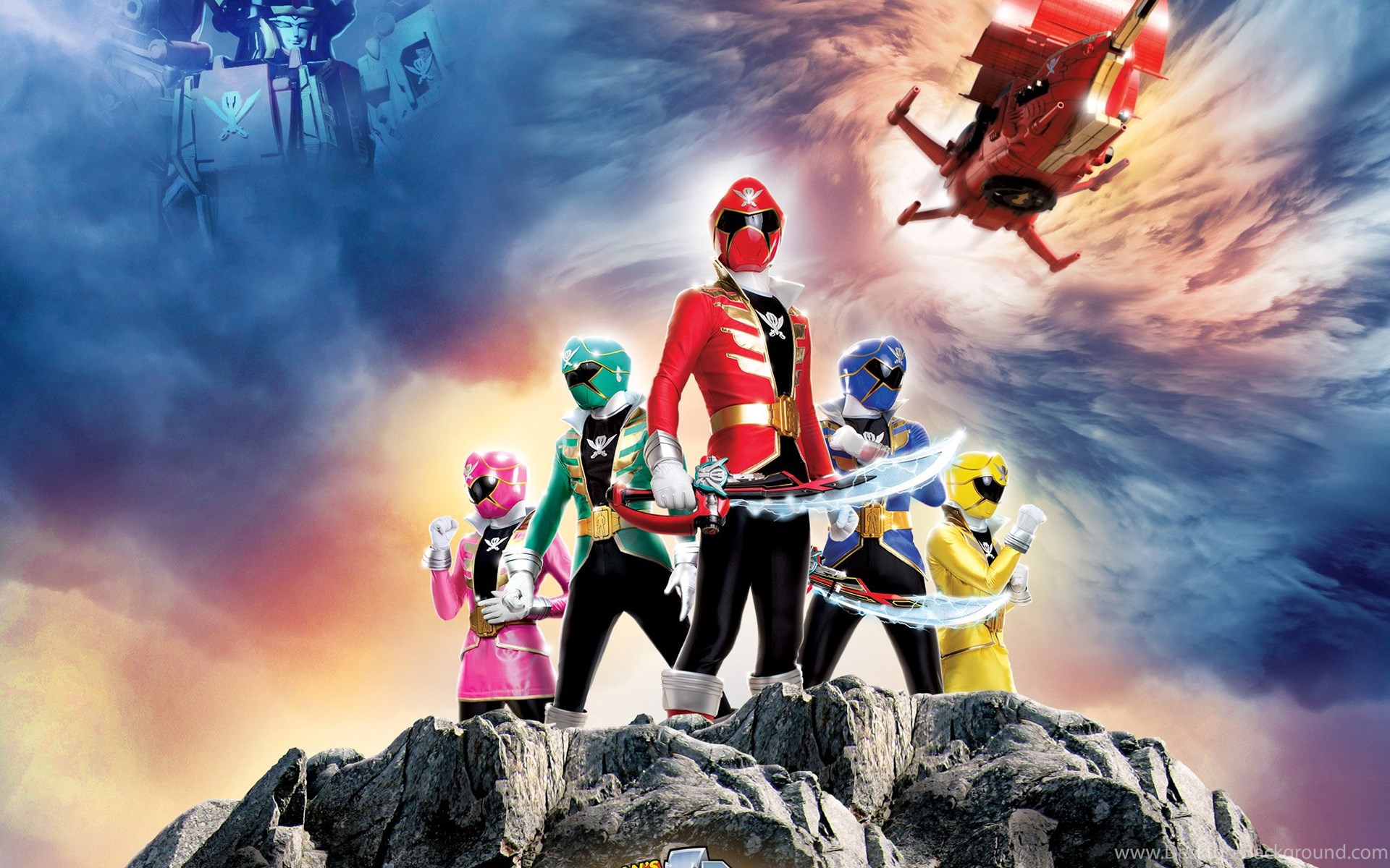 Widescreen - Power Ranger Mega Force , HD Wallpaper & Backgrounds