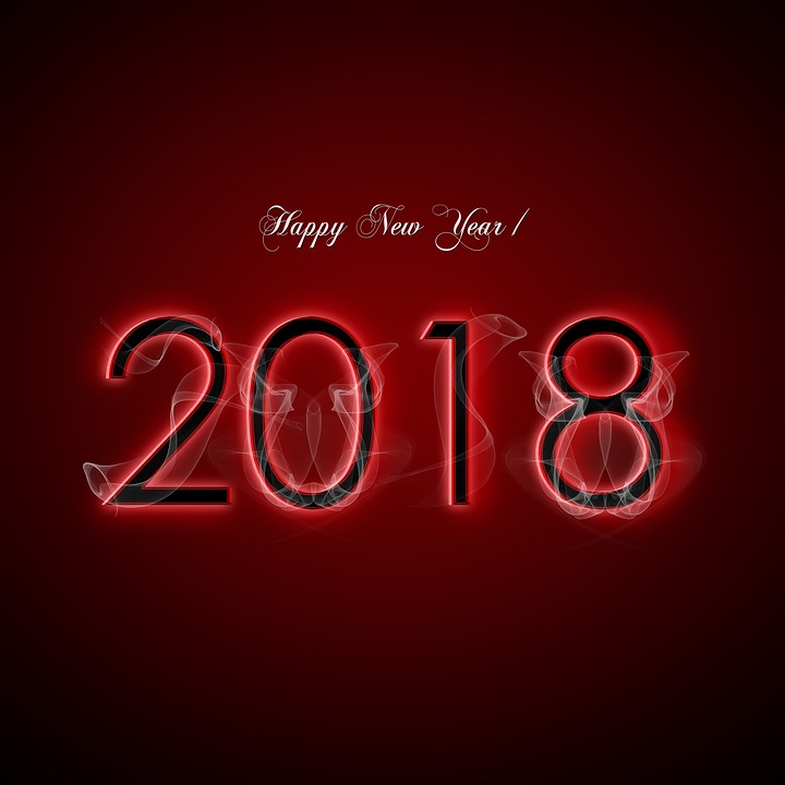 Happy New Year 2018 Images Download - Frohes Neues Jahr 2018 , HD Wallpaper & Backgrounds