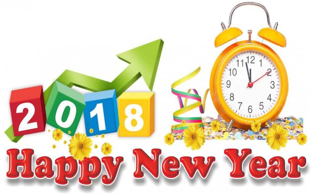 Happy New Year 2018 Wallpapers - Happy New Year 2018 , HD Wallpaper & Backgrounds
