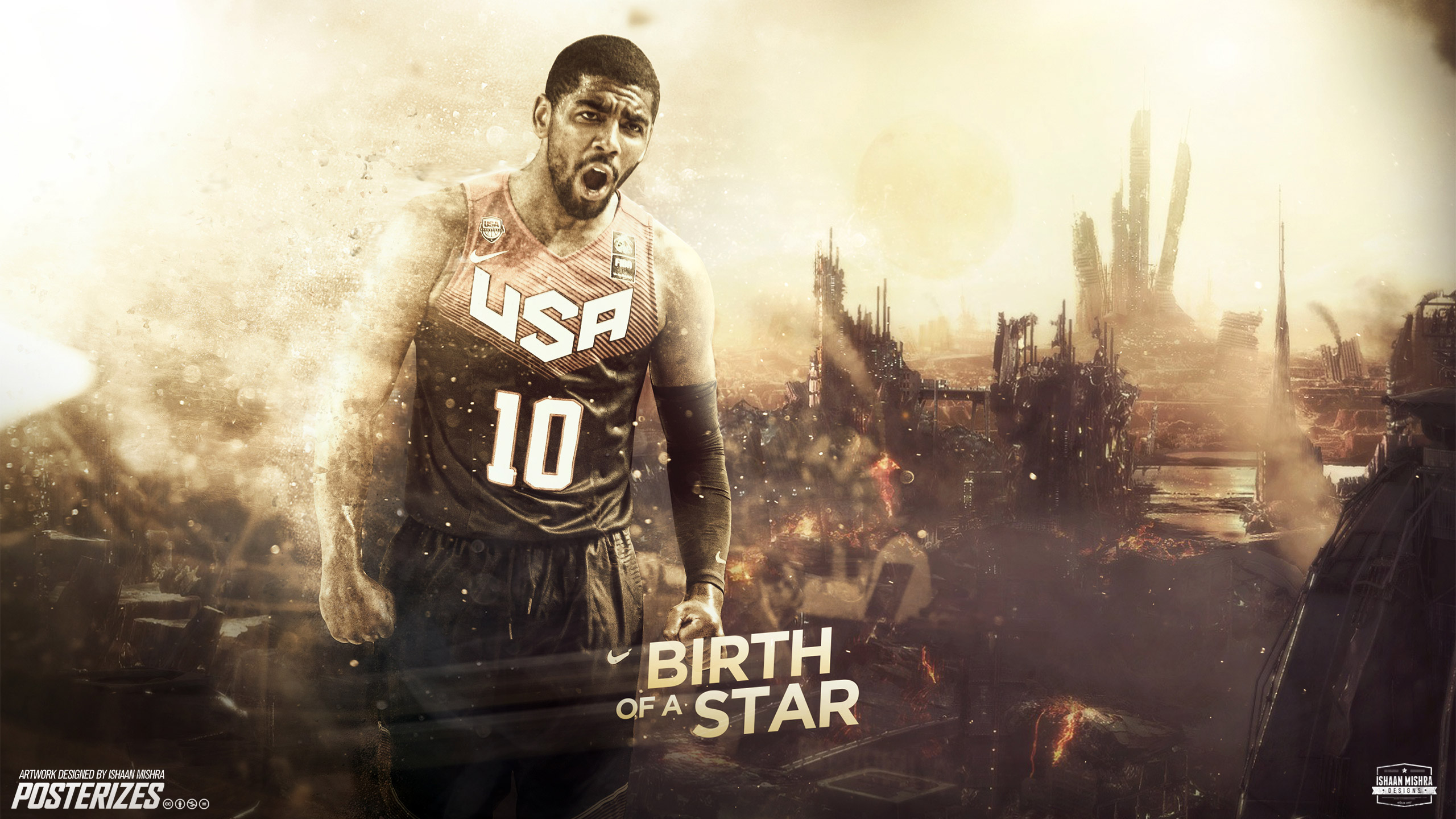 Kyrie Irving Hd Wallpaper - Kyrie Irving Wallpaper Usa , HD Wallpaper & Backgrounds