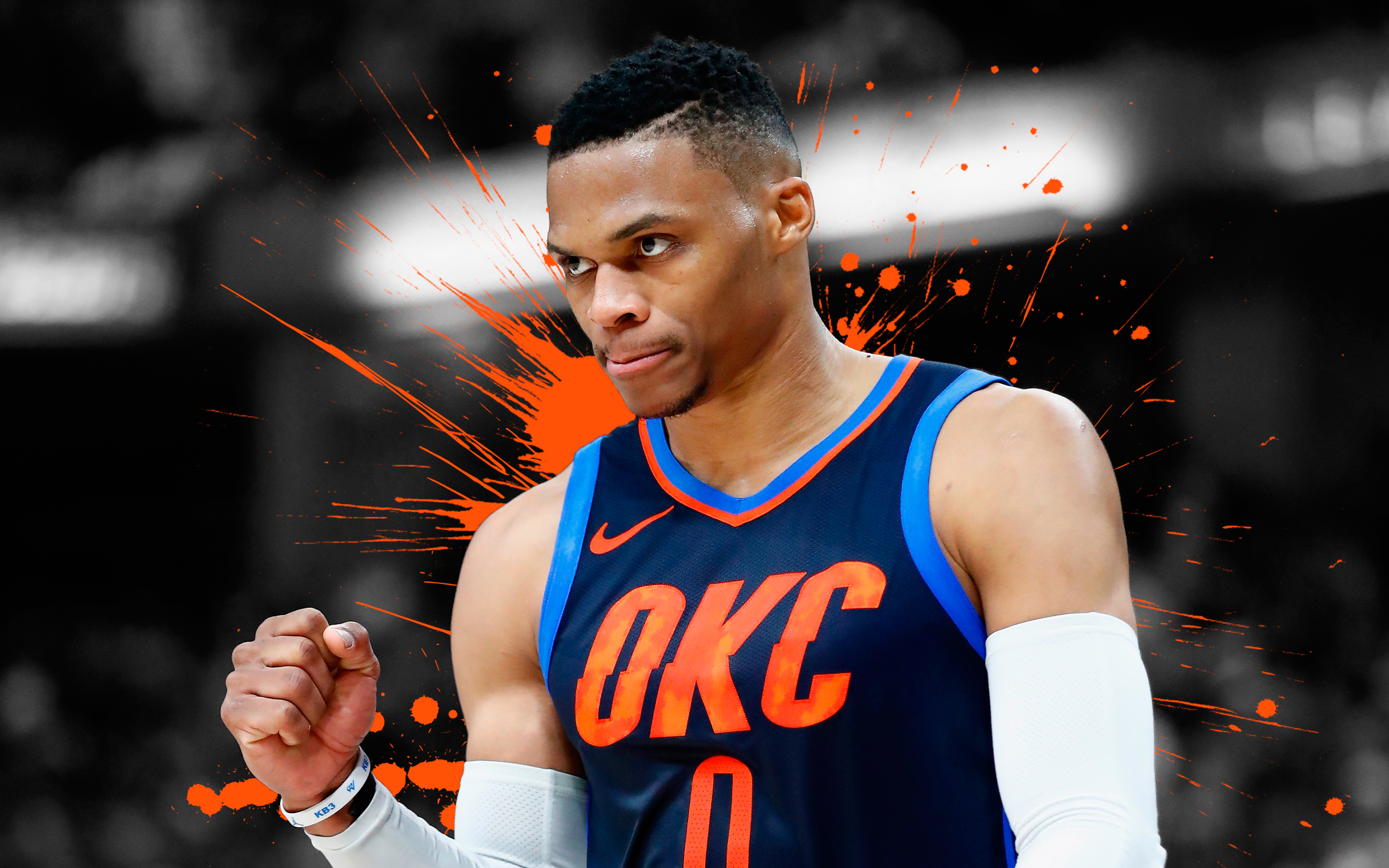 Russell Westbrook 4k Ultra Hd Wallpaper , HD Wallpaper & Backgrounds